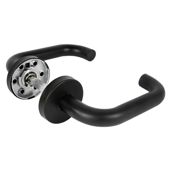 Ручка Fuaro (Фуаро) раздельная R.DSS201-0203/19 (DSS-0203/19) (INOX 201) BLACK