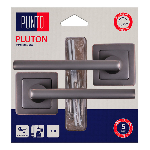 Ручка Punto (Пунто) раздельная LM/A K.QR52.PLUTON/HD ABL-28 медь