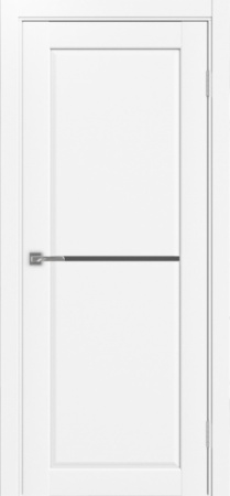 Сицилия_712.12 ЭКО-шпон 90*200 Белый снежный Графит матовое