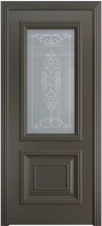 Межкомнатная дверь «Сорренто, ДO» 2000 x 700 Гриджио