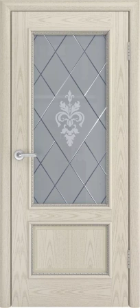 Межкомнатная дверь «Голд-1 ДО» 2000 x 600 Бежевый