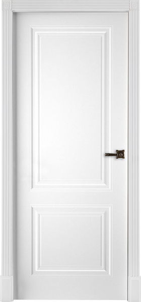 Дверь межкомнатная Богемия эмаль и лак 600x2000 Emal Belaya
