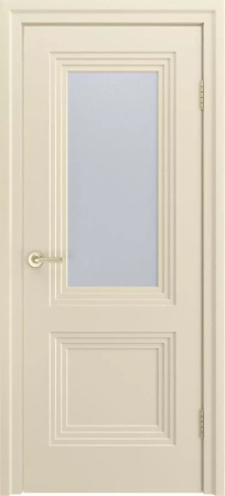 Межкомнатная дверь «Каролина-2 ДО» 2000 x 800 Крем