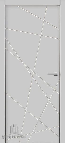 Дверь межкомнатная Стокгольм эмаль и лак эмаль белая 600x2000 Emal Belaya