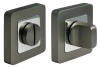 Завертка сантехническая MH-WC-S55 GR/PC квадратная цвет графит/хром