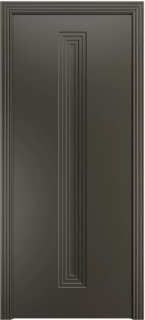 Межкомнатная дверь «Каролина-4 ДГ» 2000 x 700 Гриджио