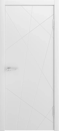 Межкомнатная дверь «ID-N ДГ» 2000 x 600 belyy