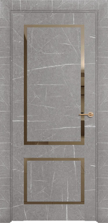 Дверь межкомнатная Neo Loft 301 Marable Soft Touch экошпон торос графит 700x2000 Серый