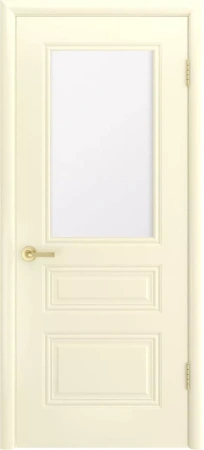 Межкомнатная дверь «Трио Грейс В1 ДО» 2000 x 600 belyy