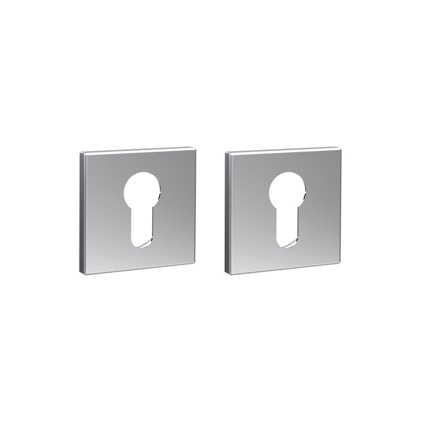 Накладка Punto (Пунто) под цилиндр ET.K.ARC.Q52 (ET ARC) CP-8 хром