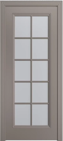 Межкомнатная дверь «Бьянка-1 Loft ДО» 2000 x 600 Темно-серый
