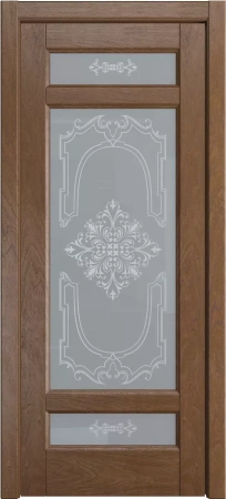 Межкомнатная дверь «Клариса ДО» 2000 x 700 Дуб мокко