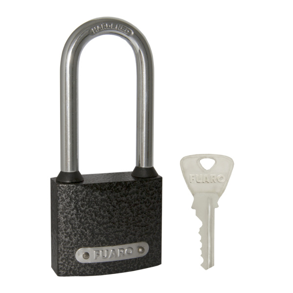 Замок Fuaro (Фуаро) навесной PL-UNI-0150-L (PL-01-50-L) 3key англ. /блистер