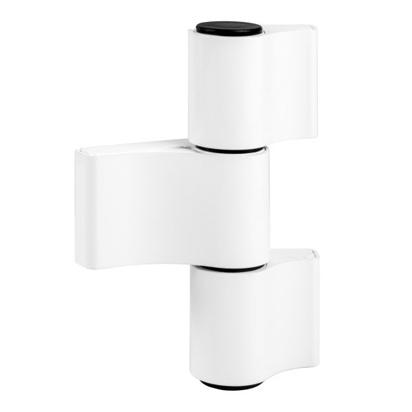 Петля Punto (Пунто) дверная IN-U3B1-150A (RAL 9016) (АНКЕРНАЯ) белый