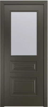 Межкомнатная дверь «Версаль-2Ф ДО» 2000 x 800 Темно-серый