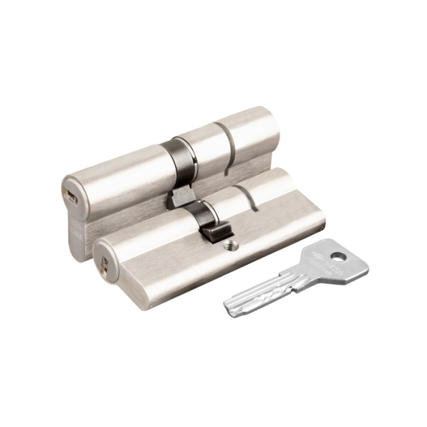 Цилиндровый Cisa (Чиза) механизм ASIX OE300-29.12 (90 мм/40+10+40), НИКЕЛЬ