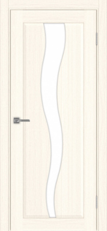 Сицилия_730.121 ЭКО-шпон 90*200 Ясень светлый LACбелый