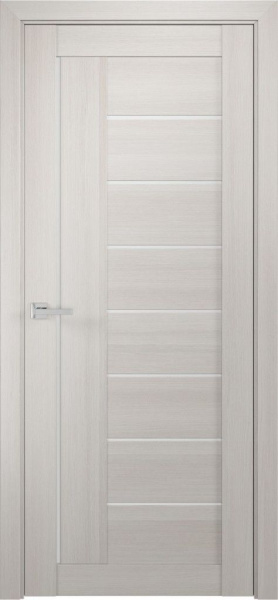 ЛУ-17 белёный дуб (стекло сатинат) Бежевые С матовым стеклом 550х1900