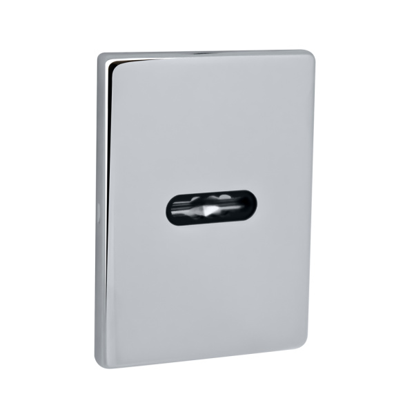 Накладка Fuaro (Фуаро) на сувальдный замок ESC.S-auto.RL/K.486 CP (ESC 486-S-auto RL) хром (1шт.)