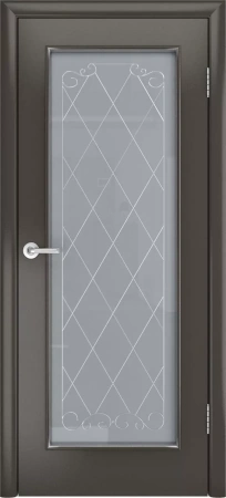 Межкомнатная дверь «Голд-5 ДО» 2000 x 600 Гриджио