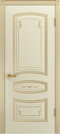 Межкомнатная дверь «Соната Грейс В2 ДГ» 2000 x 800 slonovayakostspatinoyzoloto