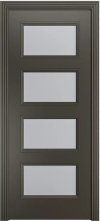 Межкомнатная дверь «Манхэттен-4 ДО» 2000 x 700 belyy