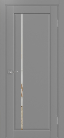 Сицилия_711.12 ЭКО-шпон 70*200 Серый Зеркало