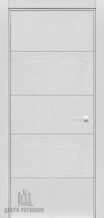 Дверь межкомнатная S1 натуральный шпон 600x2000 Eko Belaya