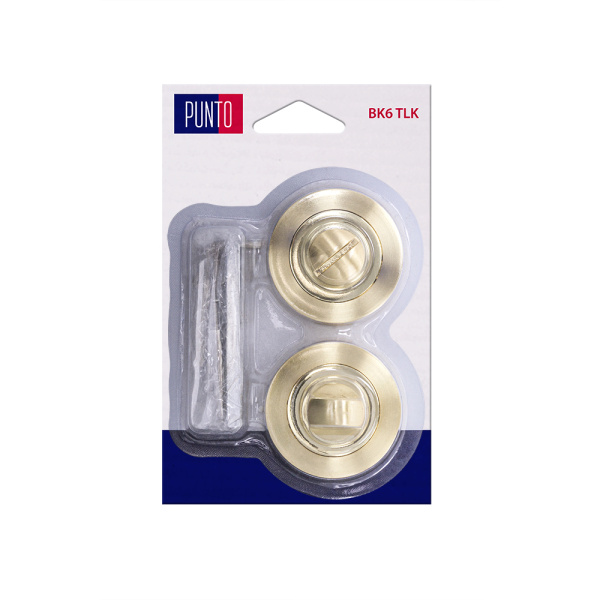 Ручка Punto (Пунто) поворотная LM/A BK6.R.TLK52 SG/GP-4 матовое золото/золото