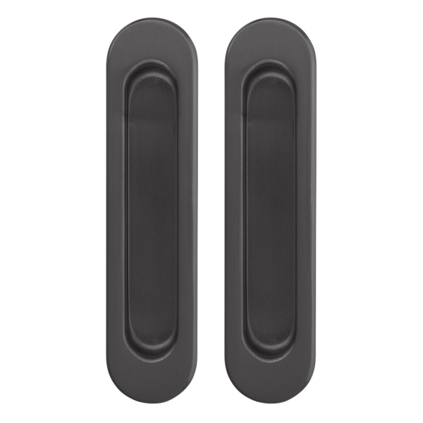 Ручка Armadillo (Армадилло) для раздвижных дверей SH010-BPVD-77 Вороненый никель