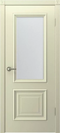 Межкомнатная дверь «Акцент ДО» 2000 x 600 Слоновая кость