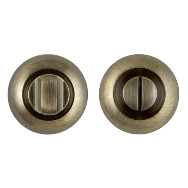 Ручка Fuaro (Фуаро) поворотная BK6.R.RM54 (BK6 RM) ABG-6 зелёная бронза