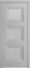 Межкомнатная дверь «Каролина-3 ДО» 2000 x 700 Грей