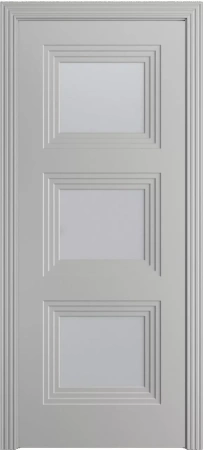 Межкомнатная дверь «Каролина-3 ДО» 2000 x 700 Грей