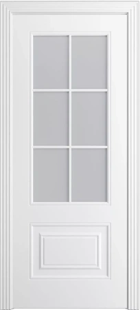 Межкомнатная дверь «Версаль-1Ф Loft (6) ДО» 2000 x 800 belyy