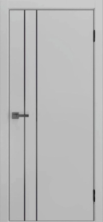 ДП-58 (Silver Gray) Silver Gray Глухие 600х1900