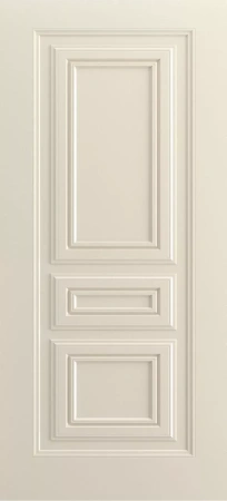 Межкомнатная дверь «Титул-5 В1 ДГ» 2000 x 600 Слоновая кость