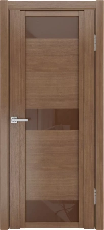 Межкомнатная дверь «QDO R, ДО» 2000 x 700 Дуб янтарь