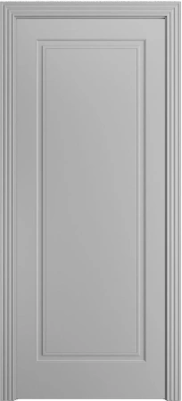 Межкомнатная дверь «Бруклин-1 ДГ» 2000 x 900 Светло серая