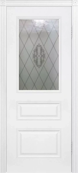 Межкомнатная дверь «Трио В1 ДО2»