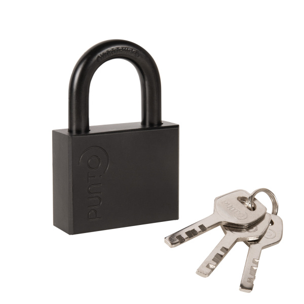 Замок Punto (Пунто) навесной PK-1550 3 key диск.ключ