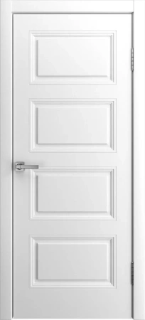 Межкомнатная дверь «Манхэттен-4 ДГ» 2000 x 700 Белоснежный