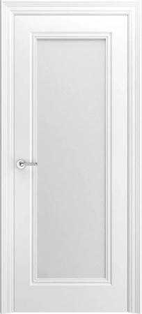 Межкомнатная дверь «Дельта-1 ДО» 2000 x 600 belyy