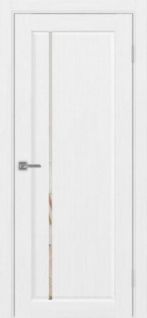 Сицилия_711.12 ЭКО-шпон 70*200 Белый лёд Зеркало