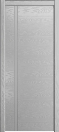Межкомнатная дверь «ID-Y c чередованием ДГ» 2000 x 700 Белоснежный