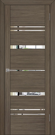 Дверь межкомнатная UniLine 30027 экошпон капучино велюр глухая 700x2000 30027 Velyur