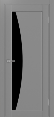 Сицилия_722.21 ЭКО-шпон 80*200 Серый LACчерный