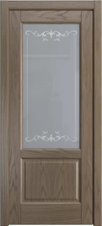 Межкомнатная дверь «Ровена ДО» 2000 x 900 Дуб палисандр