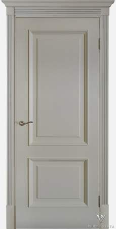 Дверь межкомнатная Сицилия натуральный шпон эмаль все цвета глухая 600x2000 Emal Vse