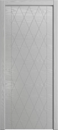 Межкомнатная дверь «ID-W ДГ» 2000 x 700 Белоснежный